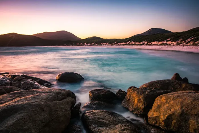 Framed Print : Hellfire Bay in Cape La Grand National Park