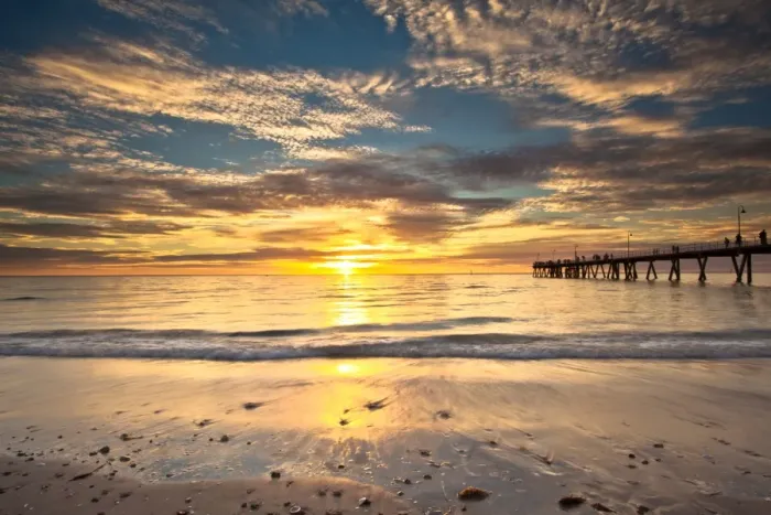 Framed Print : Henley Beach Framed Print : Henley Beach