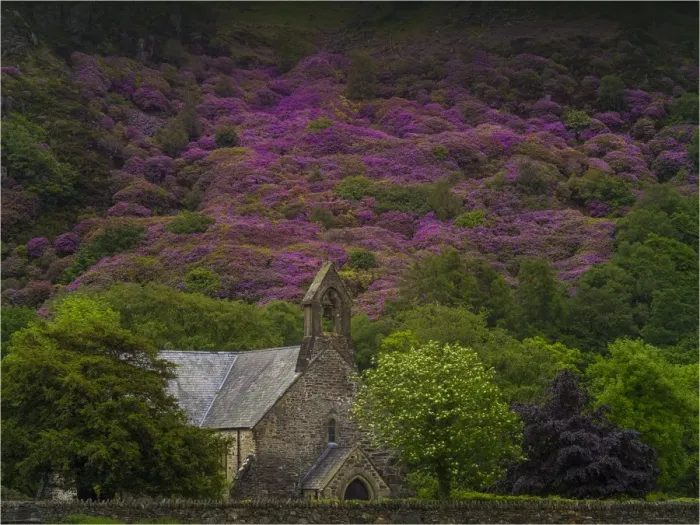Framed Print : Hidden Chapel, Wales, United Kingdom Framed Print : Hidden Chapel, Wales, United Kingdom