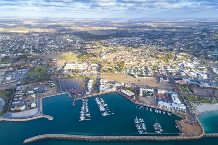 Framed Print : High angle view of Geraldton Framed Print : High angle view of Geraldton