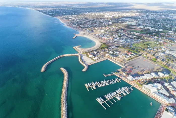 Framed Print : High angle view of Geraldton Framed Print : High angle view of Geraldton
