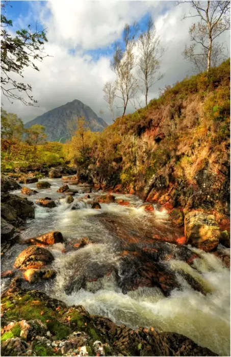 Framed Print : Highland Brook, Buachaille Etive Mor, Scotland Framed Print : Highland Brook, Buachaille Etive Mor, Scotland