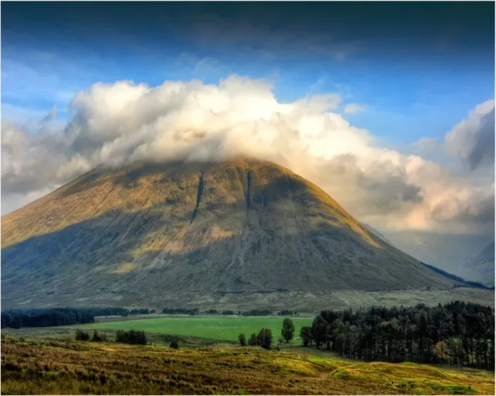 Framed Print : Highlands view near Bridge of Orchy, Scotland Framed Print : Highlands view near Bridge of Orchy, Scotland