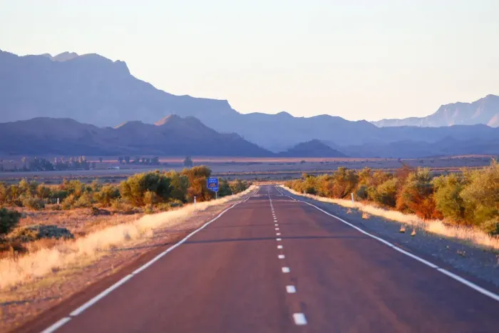 Framed Print : Highway. Flinders Ranges. South Australia Framed Print : Highway. Flinders Ranges. South Australia