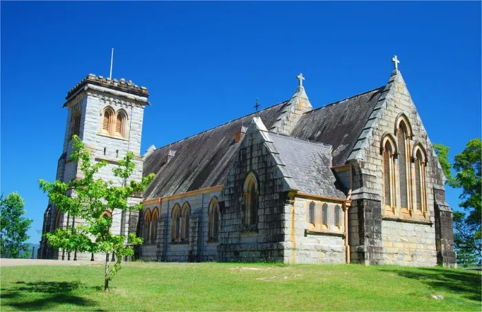 Framed Print : Historic church at Bodella, New South Wales, Australia Framed Print : Historic church at Bodella, New South Wales, Australia
