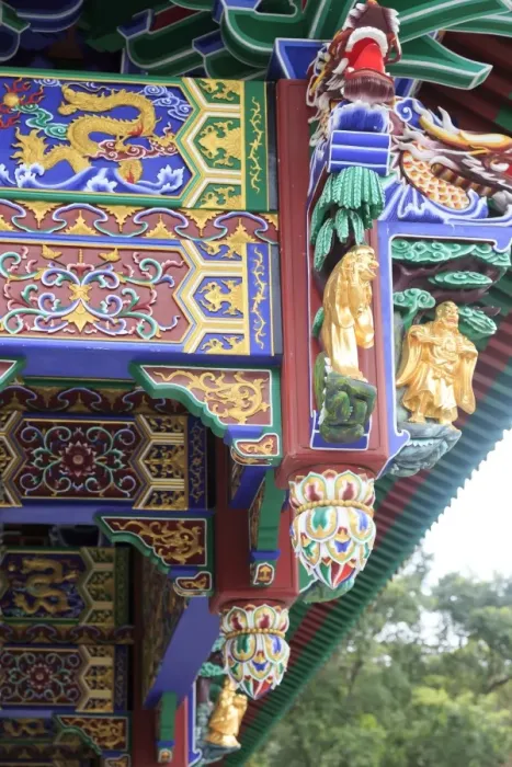 Framed Print : Hong Kong. Buddhist temple on Lantau island Framed Print : Hong Kong. Buddhist temple on Lantau island
