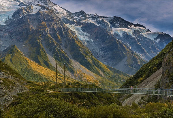 Hooker Valley, Mount cook Aoraki National Park, south Island of New Zealand