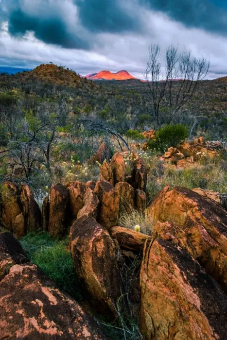 Framed Print : Hugh View at West Macdonnell Ranges
