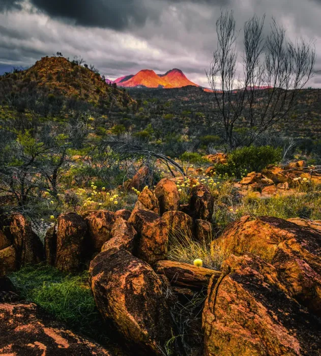 Framed Print : Hugh View at West Macdonnell Ranges Framed Print : Hugh View at West Macdonnell Ranges