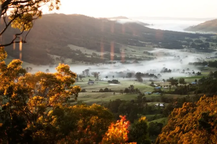 Framed Print : Hunter valley at sunrise Framed Print : Hunter valley at sunrise