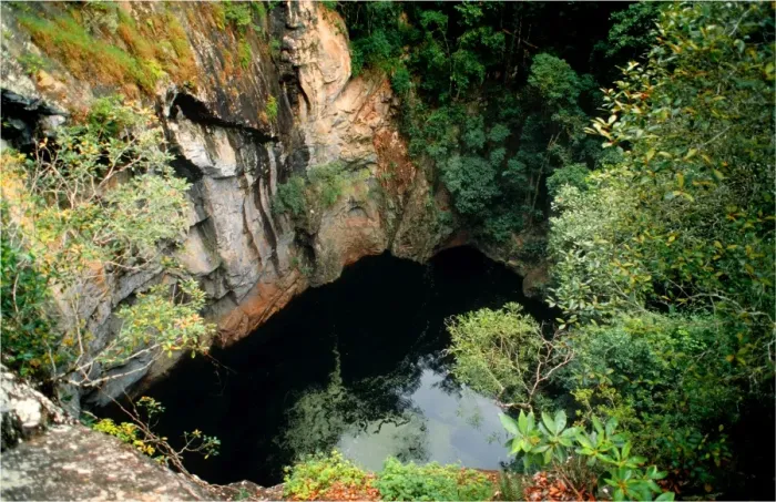 Framed Print : Hypamee Crater, north Queensland, Australia