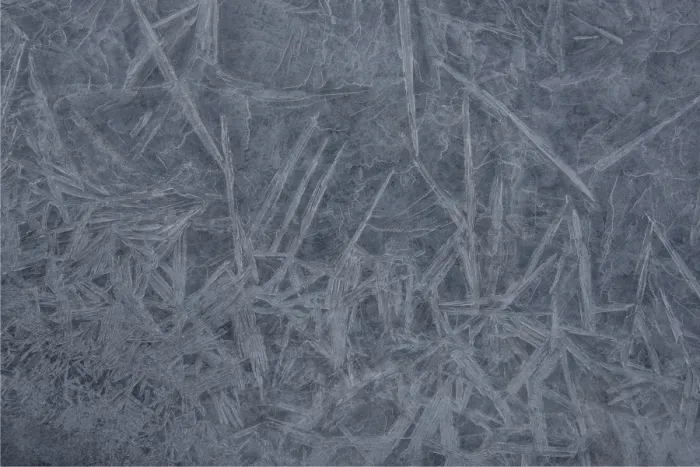 Framed Print : Ice Crystals