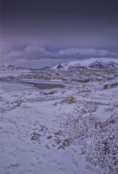 Icelandic Winter Landscape