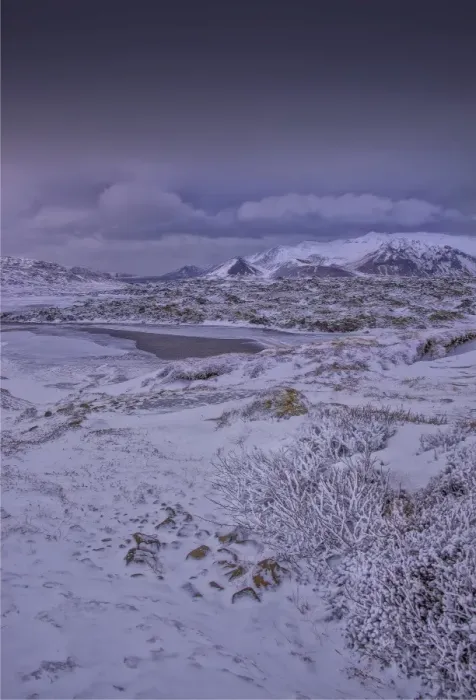 Framed Print : Icelandic Winter Landscape Framed Print : Icelandic Winter Landscape