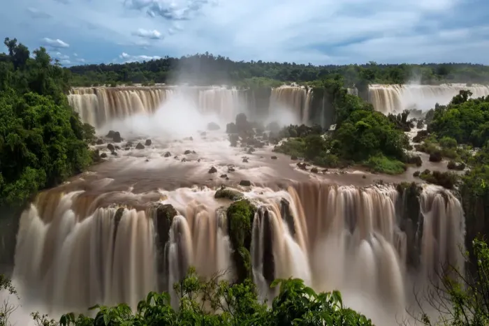 Framed Print : Iguazu Falls, Brazil, South America