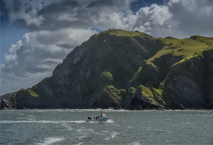 Framed Print : Ilfracombe coastline