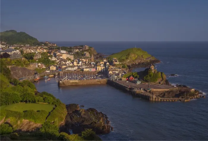 Framed Print : Ilfracombe view