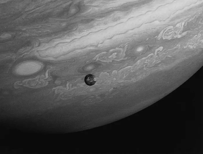 Framed Print : Io & Jupiter Framed Print : Io & Jupiter