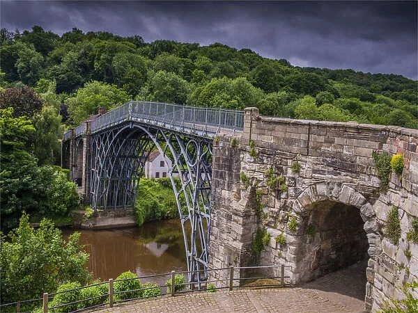 The Iron Bridge at Severn Shropshire, England, United Kingdom