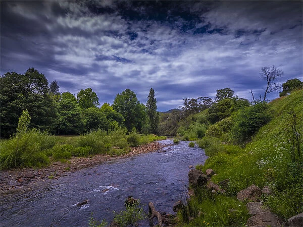 Jamieson river in the summer, High Country, Victoria, Australia