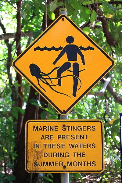Jellyfish - Road sign
