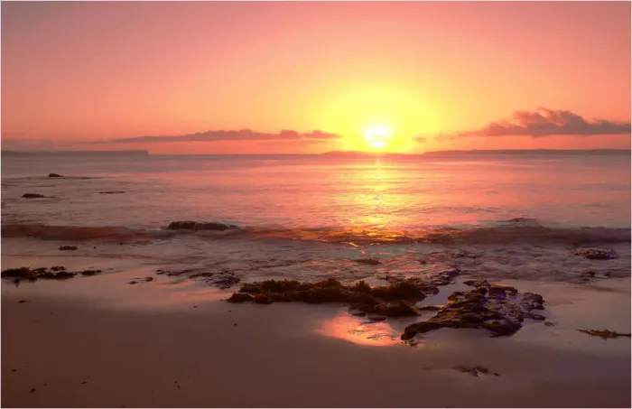 Framed Print : Jervis bay sunrise, New South Wales, Australia
