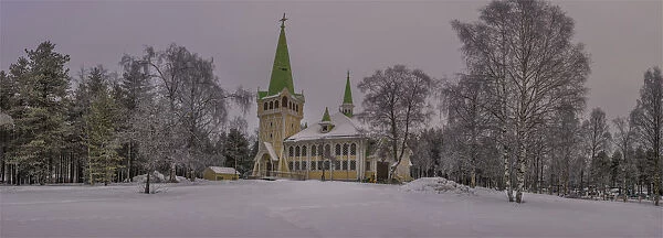 Jokkmokk in winter, Lapland, Sweden