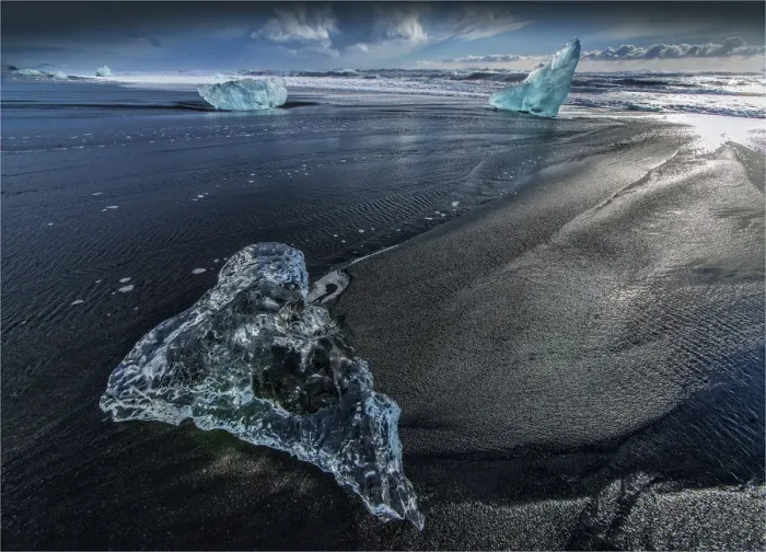 Framed Print : Jokulsarlon beach Framed Print : Jokulsarlon beach
