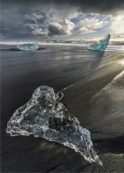 Framed Print : Jokulsarlon Beach Framed Print : Jokulsarlon Beach