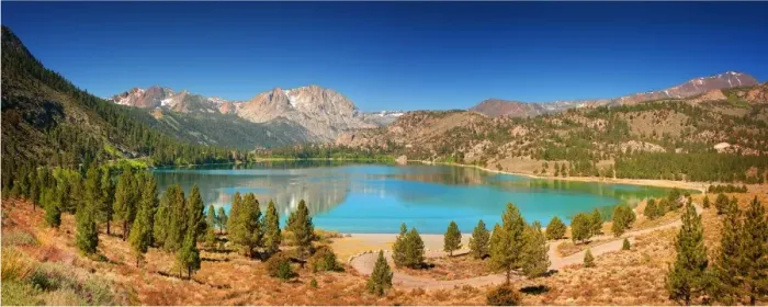 Framed Print : June lake, Sierra Nevada mountains, California Framed Print : June lake, Sierra Nevada mountains, California