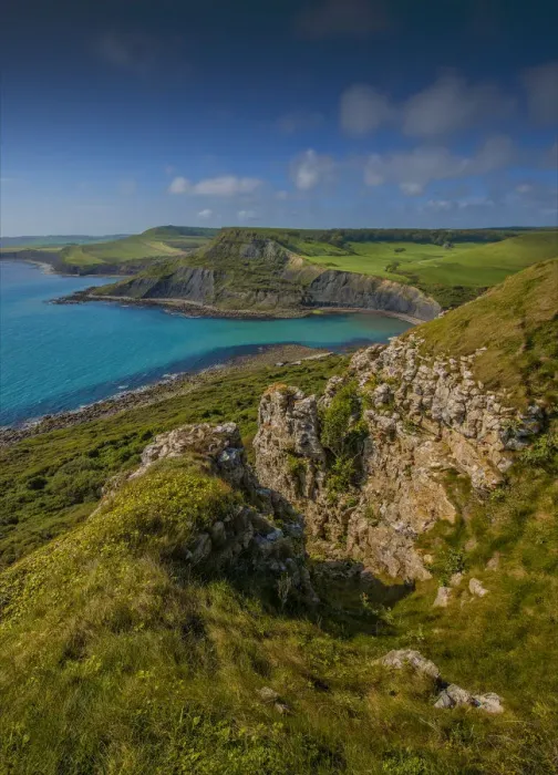 Framed Print : Jurassic coastline