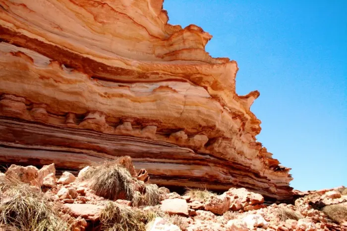 Framed Print : Kalbarri Cliff