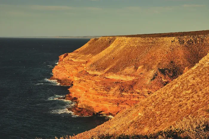 Framed Print : Kalbarri cliffs