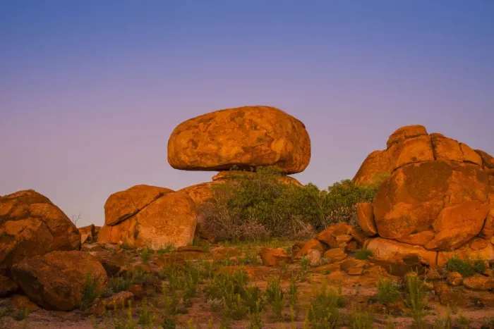 Framed Print : Karlu Karlu or Devils marbles Conservation Reserve, Northern Territory, Australia