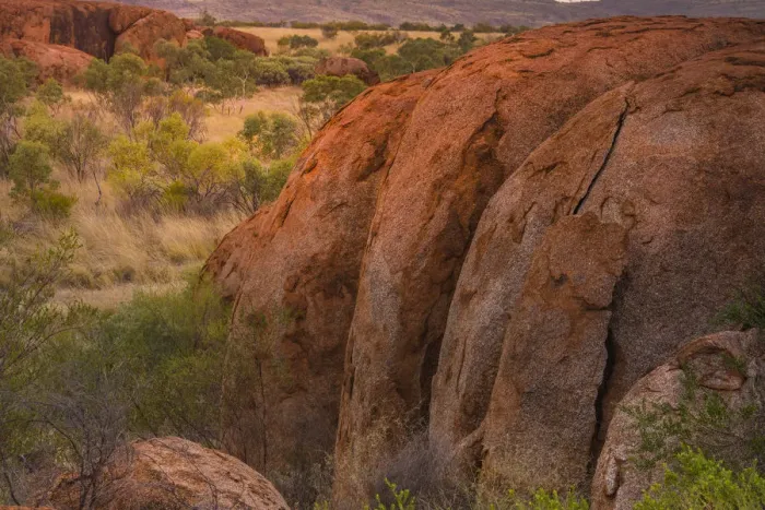 Framed Print : Karlu Karlu or Devils Marbles Conservation Reserve, Northern Territory, Australia