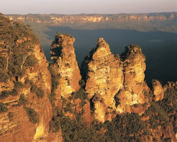 Framed Print : Katoomba, Blue Mountains, New South Wales, Australia Framed Print : Katoomba, Blue Mountains, New South Wales, Australia