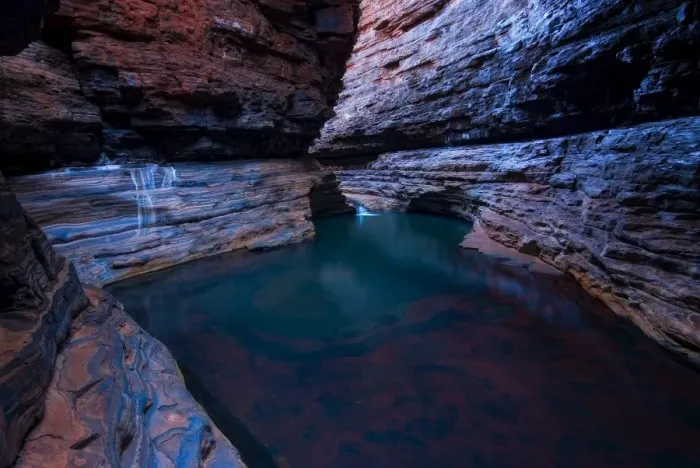 Framed Print : Kermits Pool Karijini National Park WA