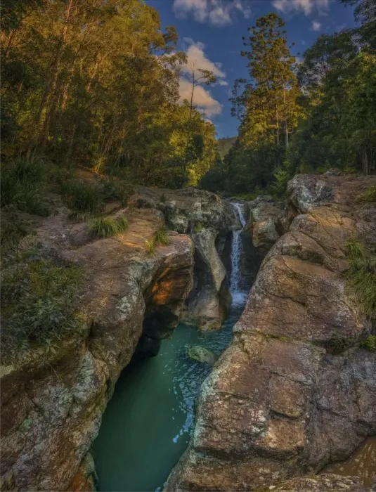 Framed Print : Killarny Glen rainforest, Hinterland of southern Queensland, Australia