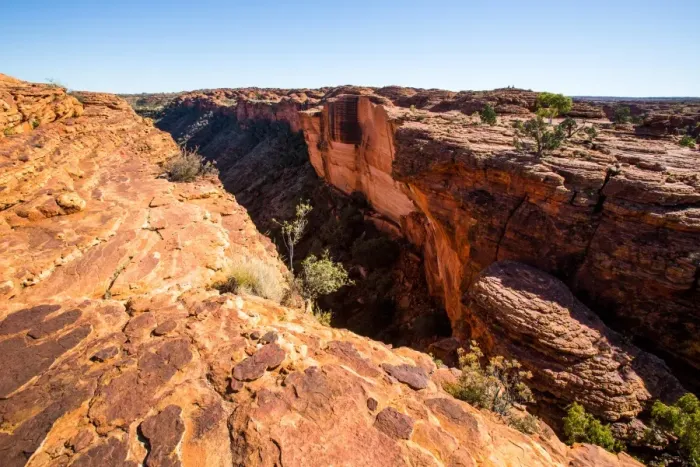 Framed Print : Kings Canyon. Northern Territory. Australia