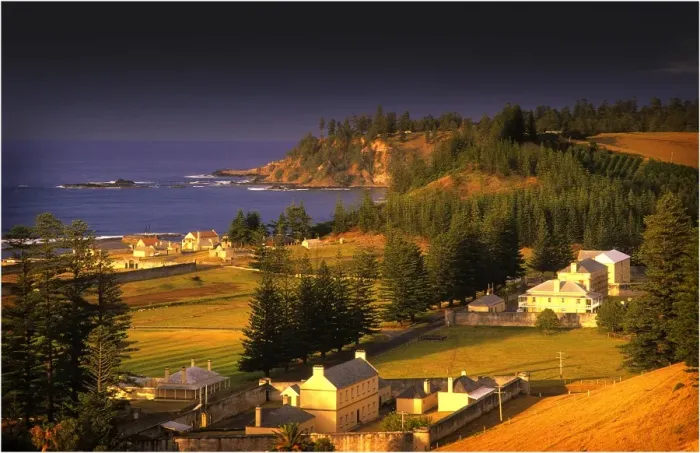 Framed Print : Kingston, Norfolk Island, is a very historic Georgian village and fully restored colonial outpost of the British Empire during the convict transportation era. Built by convicts under cruel supervision, now a peaceful world heritage listed area Framed Print : Kingston, Norfolk Island, is a very historic Georgian village and fully restored colonial outpost of the British Empire during the convict transportation era. Built by convicts under cruel supervision, now a peaceful world heritage listed area
