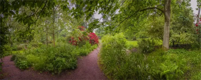 Framed Print : Knightshayes Gardens