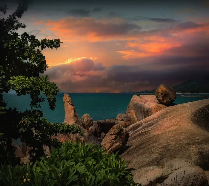 Framed Print : Ko Samui, Thailand