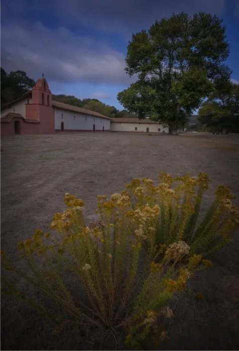Framed Print : La Purisima Mission, Lompoc, California, USA