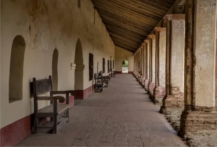 Framed Print : La Purisima Mission, Lompoc, California, USA