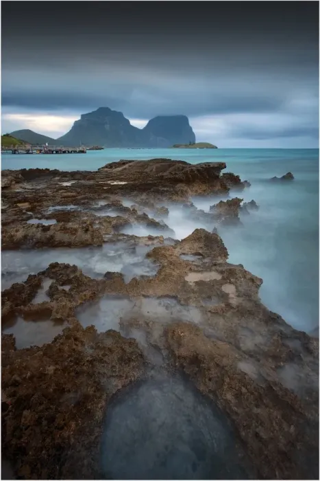 Framed Print : Lagoon view, Lord Howe Island Framed Print : Lagoon view, Lord Howe Island