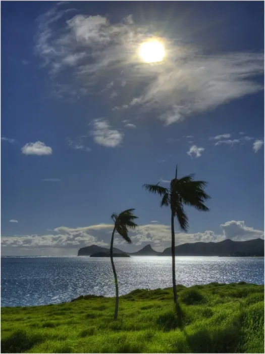 Framed Print : Lagoon view Lord Howe Island Framed Print : Lagoon view Lord Howe Island