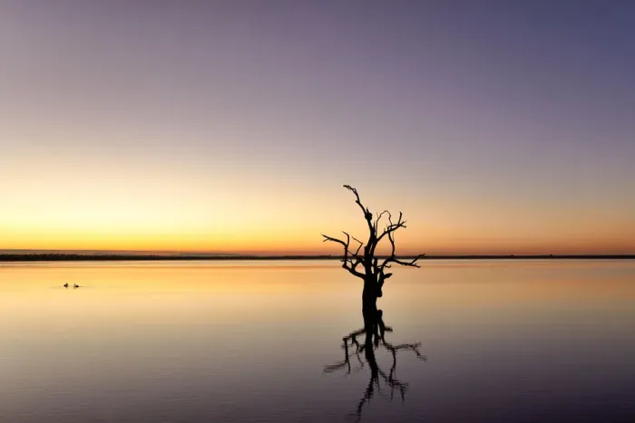 Framed Print : Lake Bonney, South Australia Framed Print : Lake Bonney, South Australia