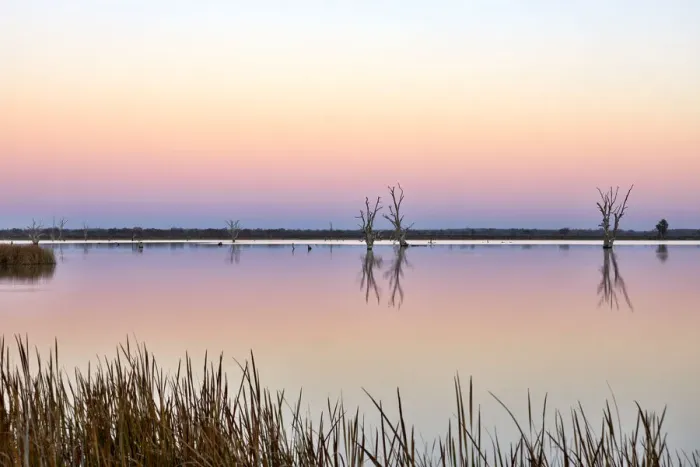 Framed Print : Lake Bonney, South Australia Framed Print : Lake Bonney, South Australia