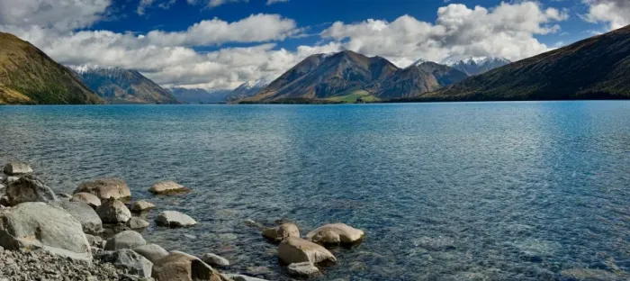 Framed Print : Lake Coleridge South Island New Zealand