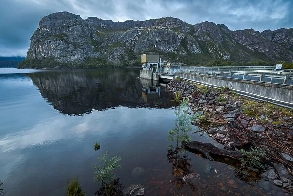 Lake Mackintosh and Dam in Tullah, Tasmania